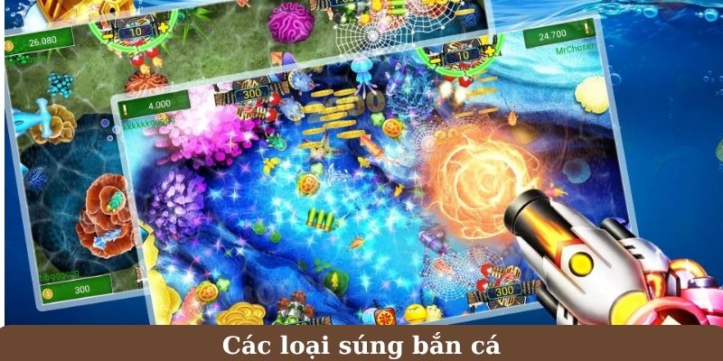 Tìm hiểu các loại súng bắn cá mà anh em cần phải biết
