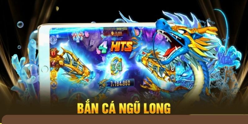 Ngũ long bắn cá khiến người chơi cảm thấy thú vị khi có nhiều con quái vật dưới biển khơi và kho báu khủng